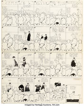Winsor McCay Little Nemo in Slumberland Sunday Comic Strip Original Art dated 01-24-1909 (The New York Herald, 1909) by Winsor McCay - Auction record, sale price, and art valuation. Compare with similar artists and explore comparable artworks.
