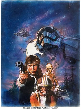 Mathieu Lauffray Star Wars: Heir to the Empire #6 of 6 Cover Original Art (Dark Horse Comics, 1996)
