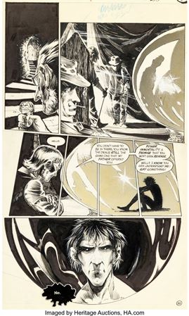 Sam Kieth and Mike Dringenberg Sandman #1 Story Page 22 Original Art (DC, 1989)