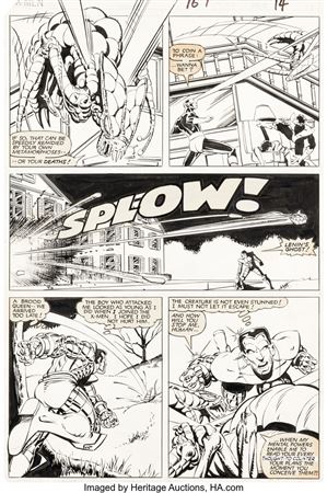 Paul Smith and Bob Wiacek Uncanny X-Men #167 Story Page 10 Original Art (Marvel, 1983)