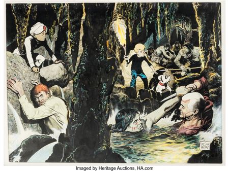 Sample artwork by Doug Wildey (1922 - 1994), known for illustration-western - View similar artists and auction records