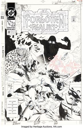 Sample artwork by Rags Morales (20th Century), known for comic illustration - View similar artists and auction records