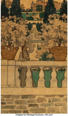 The King o' Dreams, Harper's Monthly magazine interior illustration