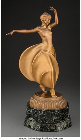 La Danseuse by Edmund Meusel - Auction record, sale price, and art valuation. Compare with similar artists and explore comparable artworks.