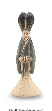 Glazed Dark Blue Tang Woman