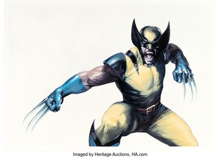 Gabriele Dell'Otto Wolverine: Creating Marvel's Legendary Mutant Cover Original Art (Marvel, 2021)