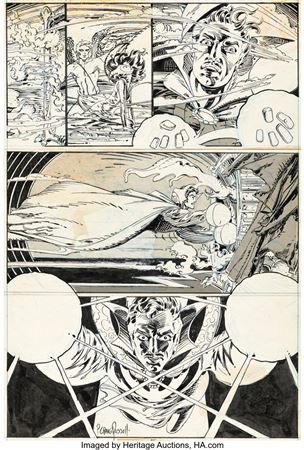 P. Craig Russell Doctor Strange Annual #1 Story Page 33 Original Art (Marvel, 1976)