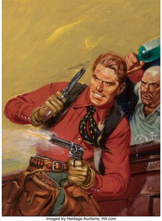 The Men Hell Couldn't Hold, .44 Western Magazine cover