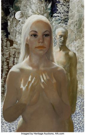 Starchild, paperback cover by Bill Edwards - Auction record, sale price, and art valuation. Compare with similar artists and explore comparable artworks.