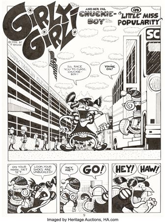 Artwork by Peter Bagge