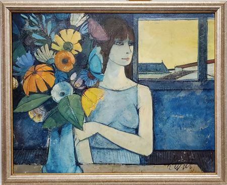 Femme aux Fleurs