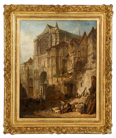 Exeter Cathedral by John Gendall - Auction record, sale price, and art valuation. Compare with similar artists and explore comparable artworks.