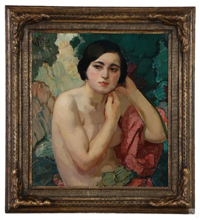 Figural Nude by Vicente Puig - Auction record, sale price, and art valuation. Compare with similar artists and explore comparable artworks.
