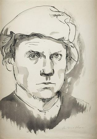 Self-Picture by Arvid Mather - Auction record, sale price, and art valuation. Compare with similar artists and explore comparable artworks.