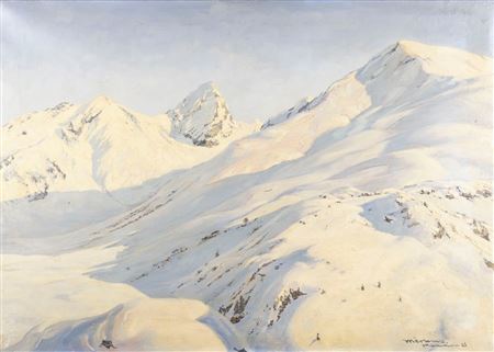 'ROCKSPITZE AM ARLBERG'. 1925