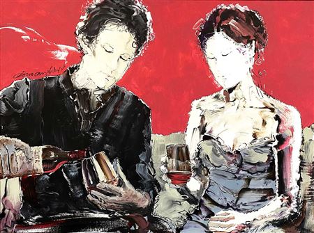 Wine by Donovan Phity - Auction record, sale price, and art valuation. Compare with similar artists and explore comparable artworks.