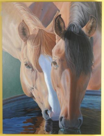 Goldie and the Red Roan