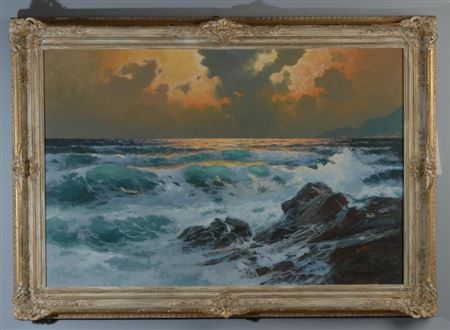 A Turbulent Seascape