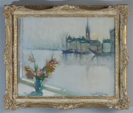 View of Harbor from Window