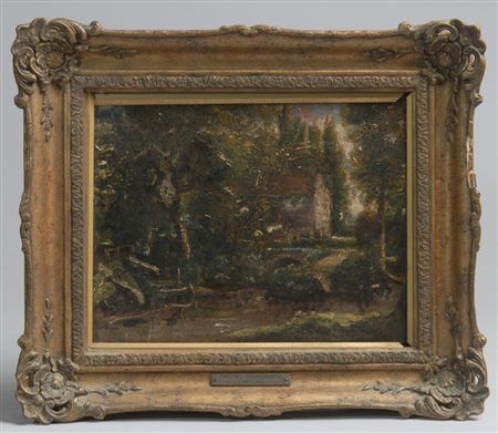 Landscape with Barn