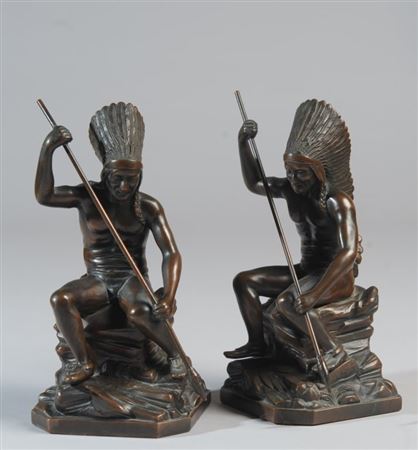 Native American Bookends (2)