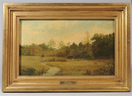 "Landscape with Stream"