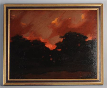 Red Clouds, Small Field
