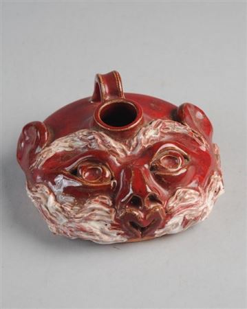 Ram Pottery 1998 Face Jug