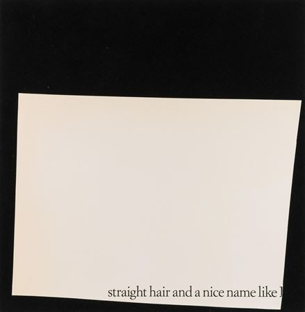 Straight Hair…, 2016