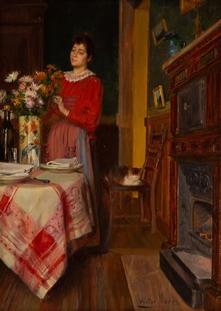 Arranging Flowers