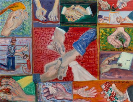Untitled (Study of Hands), 1954