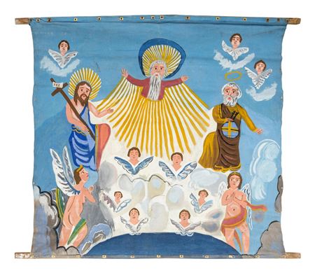 Paradiso and Untitled (Vision of an Angel With Golden Armor) (a double-sided work), 1968