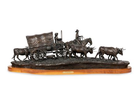 The Land Seekers, 1990 by John Free - Auction record, sale price, and art valuation. Compare with similar artists and explore comparable artworks.