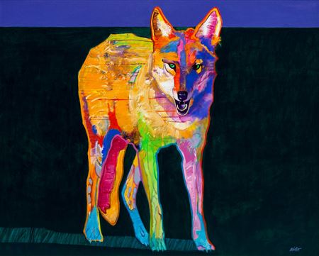 Poised Coyote, 2000