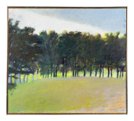 Line of Dark Trees & Weather Front, 1971