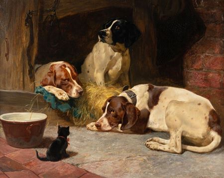 The Intruder (Pointers at Rest), 1894