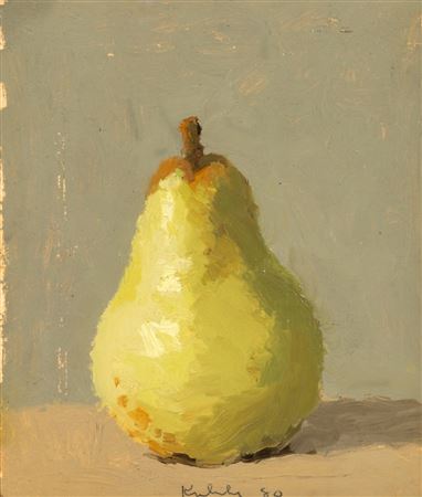 Single Green Pear, 1980