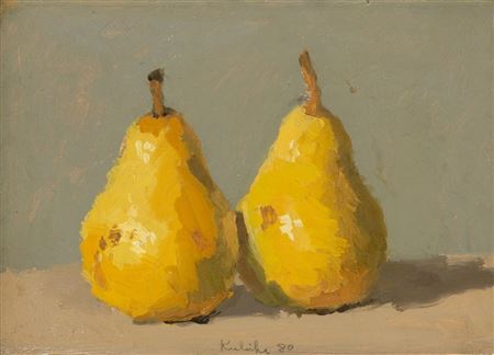 Two Yellow Pears, 1980