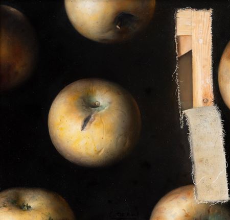 Small Still Life with Torn Canvas, 1985