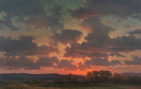 An Evening Sky at Cochise County, 1994