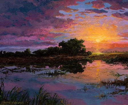 Tranquil Sunset, 2023