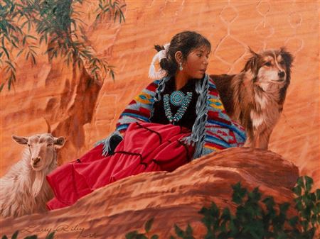 Canyon de Chelly by Larry Riley - Auction record, sale price, and art valuation. Compare with similar artists and explore comparable artworks.