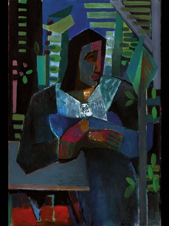 Woman behind trees by Walter Wohlschlegel - Auction record, sale price, and art valuation. Compare with similar artists and explore comparable artworks.