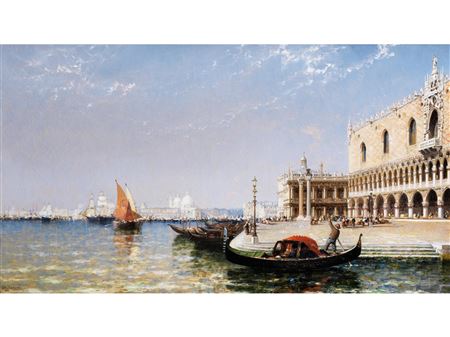 VIEW OVER THE CANAL GRANDE TO VENICE, 1903