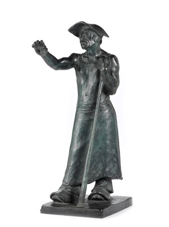 Sample artwork by Fritz Koelle (1895 - 1953), known for sculpture - View similar artists and auction records