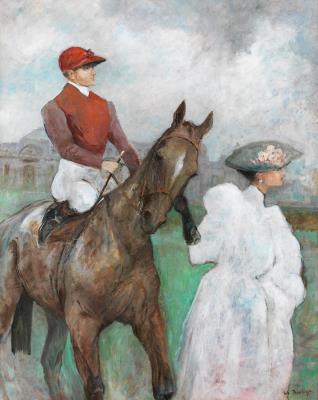 After the Race by Antoine La Boulaye - Auction record, sale price, and art valuation. Compare with similar artists and explore comparable artworks.