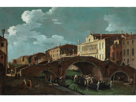 VENICE - VIEW OF THE PONTE DEI TRE ARCHI (THREE ARCHES BRIDGE)