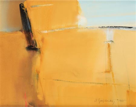 Sample artwork by Arthur Francois Grosemans (1906 - 1995), known for lithographs, painting - View similar artists and auction records