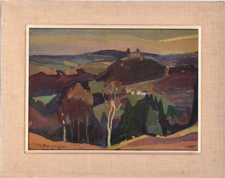 View of the hill of Chevremont by Joseph Bonvoisin - Auction record, sale price, and art valuation. Compare with similar artists and explore comparable artworks.