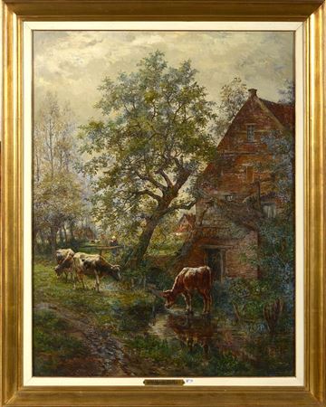 "The mill of Calevoet - Autumn morning".